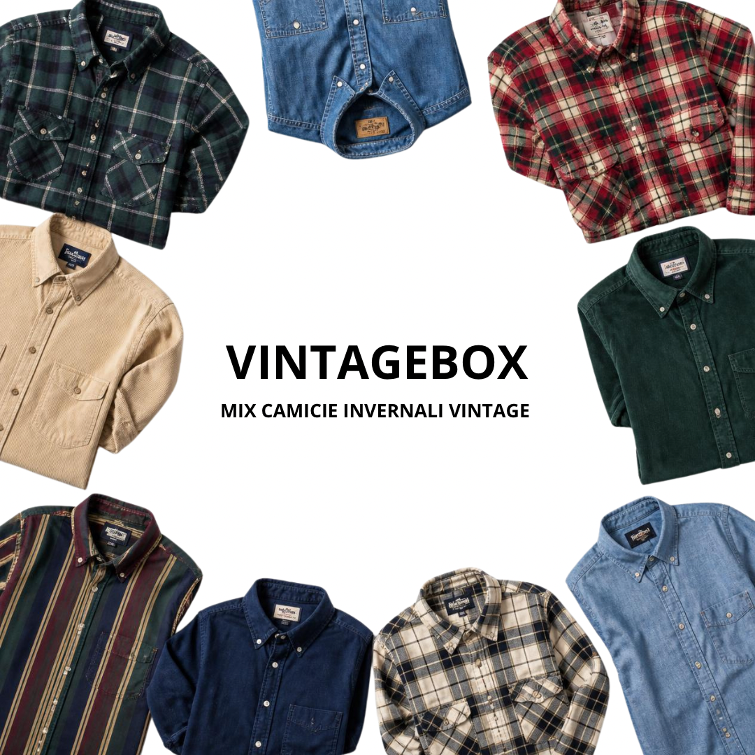 Vintage Box - Mix Camicie invernali vintage