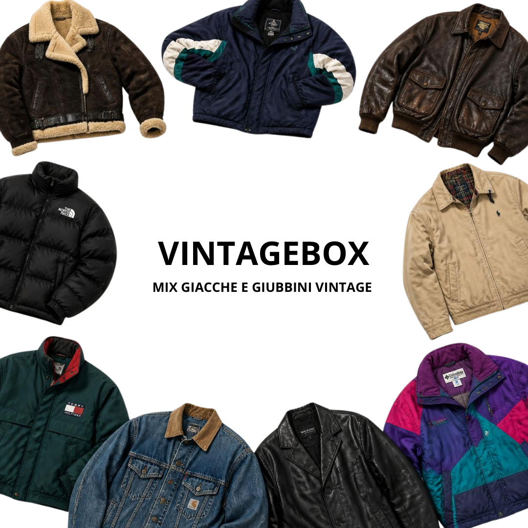 Vintage Box - Mix Giacche invernali vintage