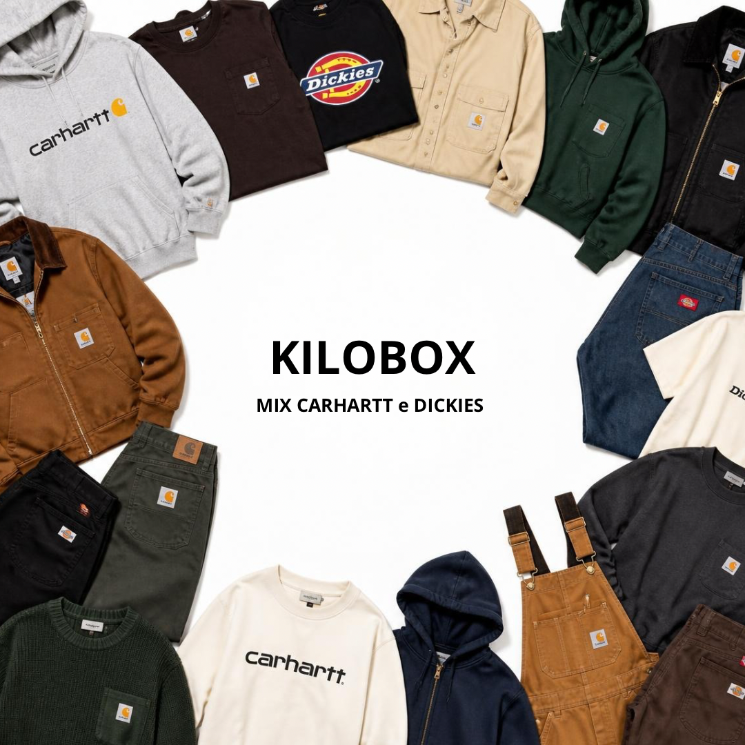 Kilo box - Mix Charhartt e Dickies