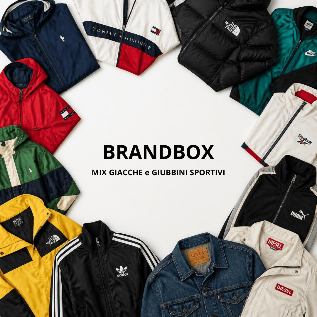 Brand box - Mix Giacche e Giubbini Sportivi - Generazione Vintage