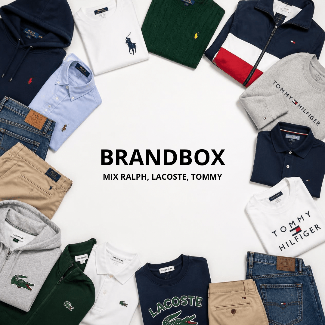 Brand box - Mix Ralph Lacoste Tommy - Generazione Vintage