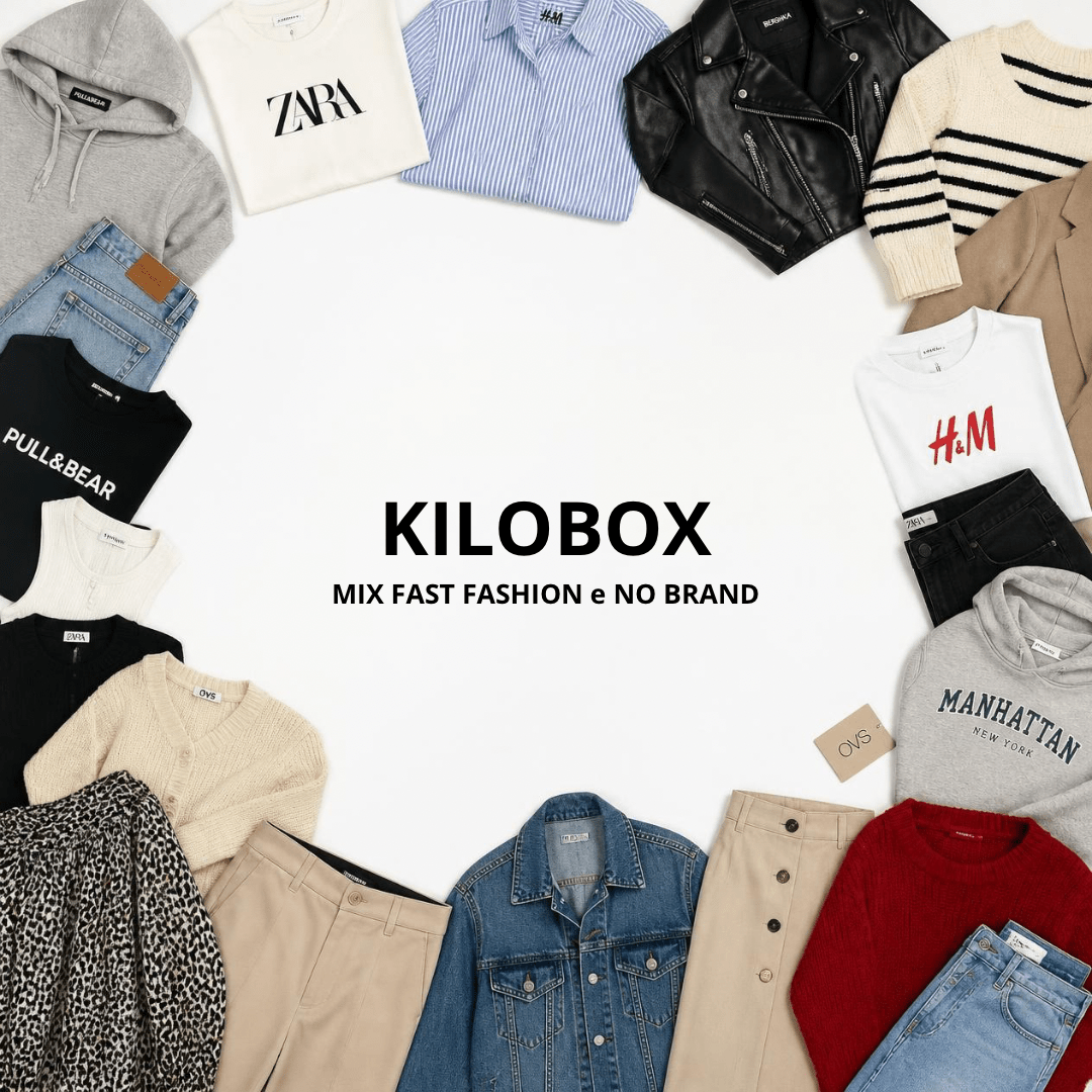 Kilo box - Mix Fast Fahion + No Brand - Generazione Vintage