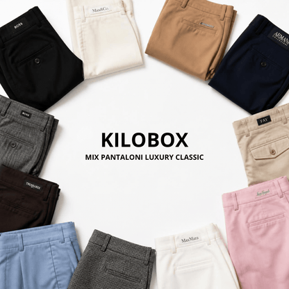 Kilo box - Mix Pantaloni Luxury Classic - Generazione Vintage