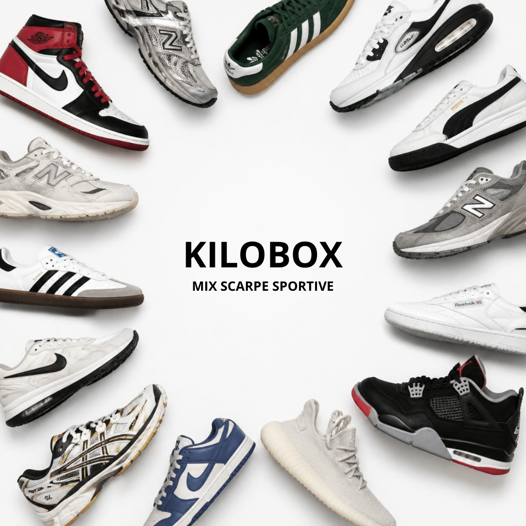 Kilo box - Mix Scarpe Sportive - Generazione Vintage