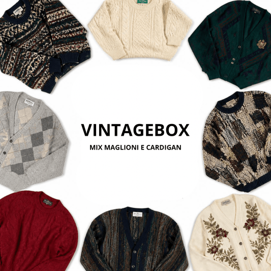 Kilobox - Mix Maglioni e Cardigan Vintage - Generazione Vintage