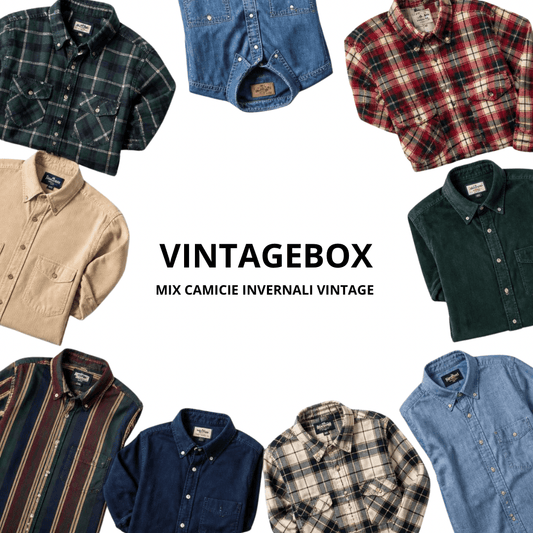 Vintage Box - Mix Camicie invernali vintage - Generazione Vintage