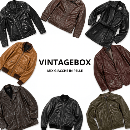 Vintage Box - Mix Giacche in pelle - Generazione Vintage