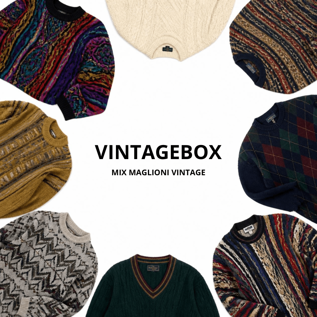 Vintage Box - Mix Maglioni Vintage - Generazione Vintage