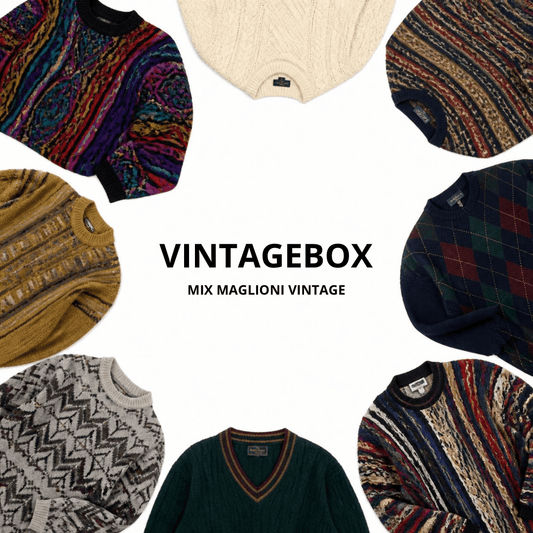 Vintage Box - Mix Maglioni Vintage - Generazione Vintage